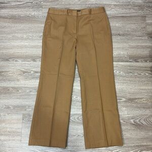 Talbots Camel Brown Wool Heritage Pants in Tan sz 12 Petite